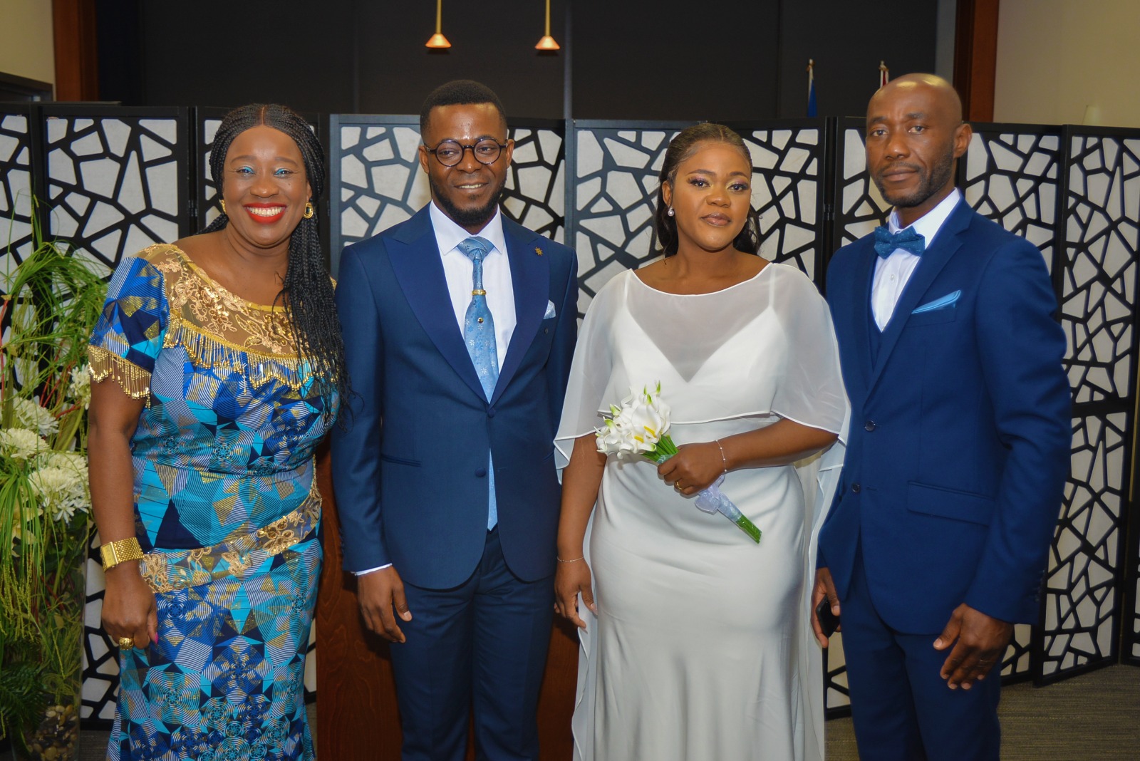 ZAKARIE ET VIRGINIE MARIAGE CIVIL
