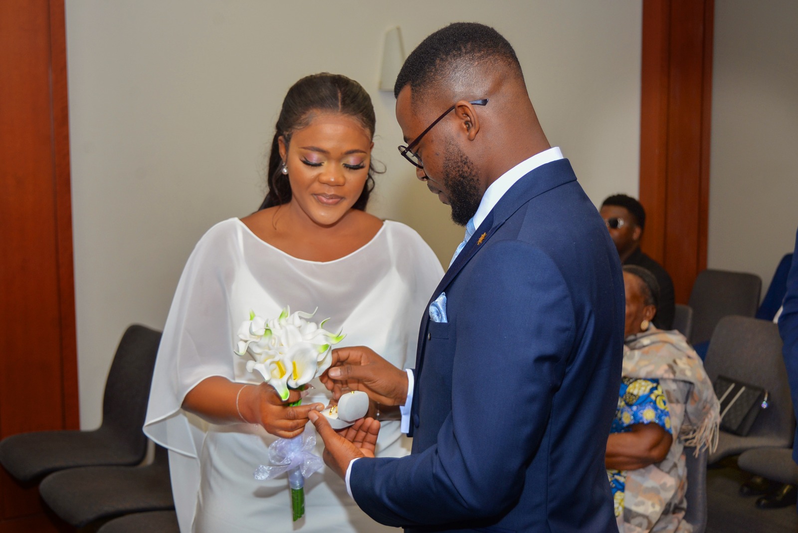 ZAKARIE ET VIRGINIE MARIAGE CIVIL