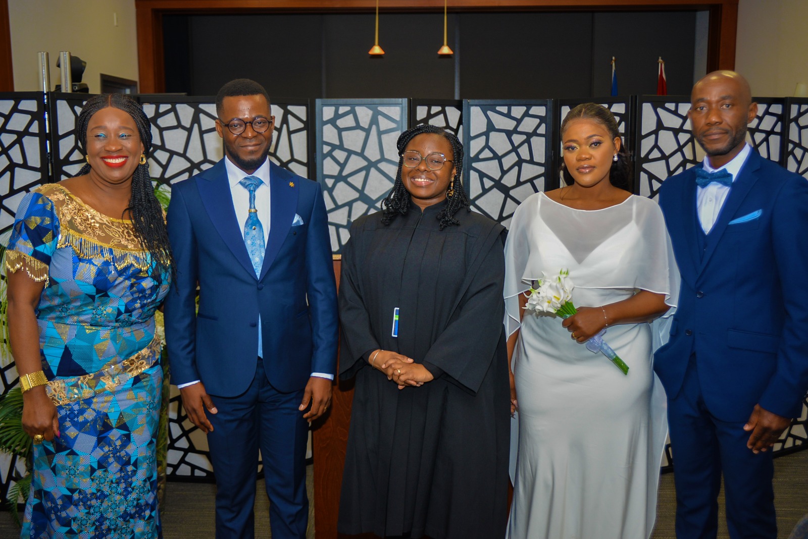 ZAKARIE ET VIRGINIE MARIAGE CIVIL
