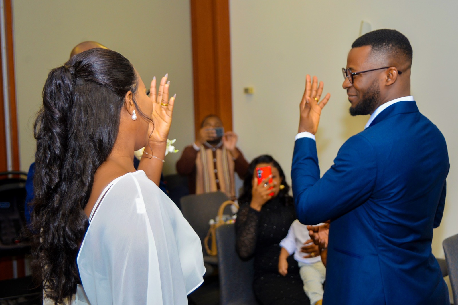 ZAKARIE ET VIRGINIE MARIAGE CIVIL